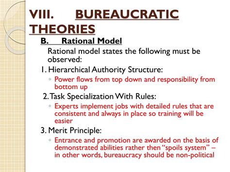 bureaucratic theory pdf